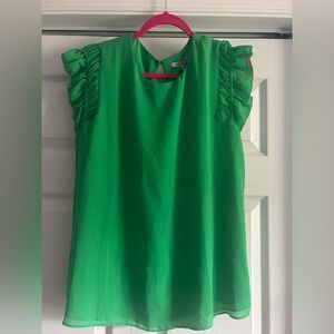 Vibrant Green Blouse